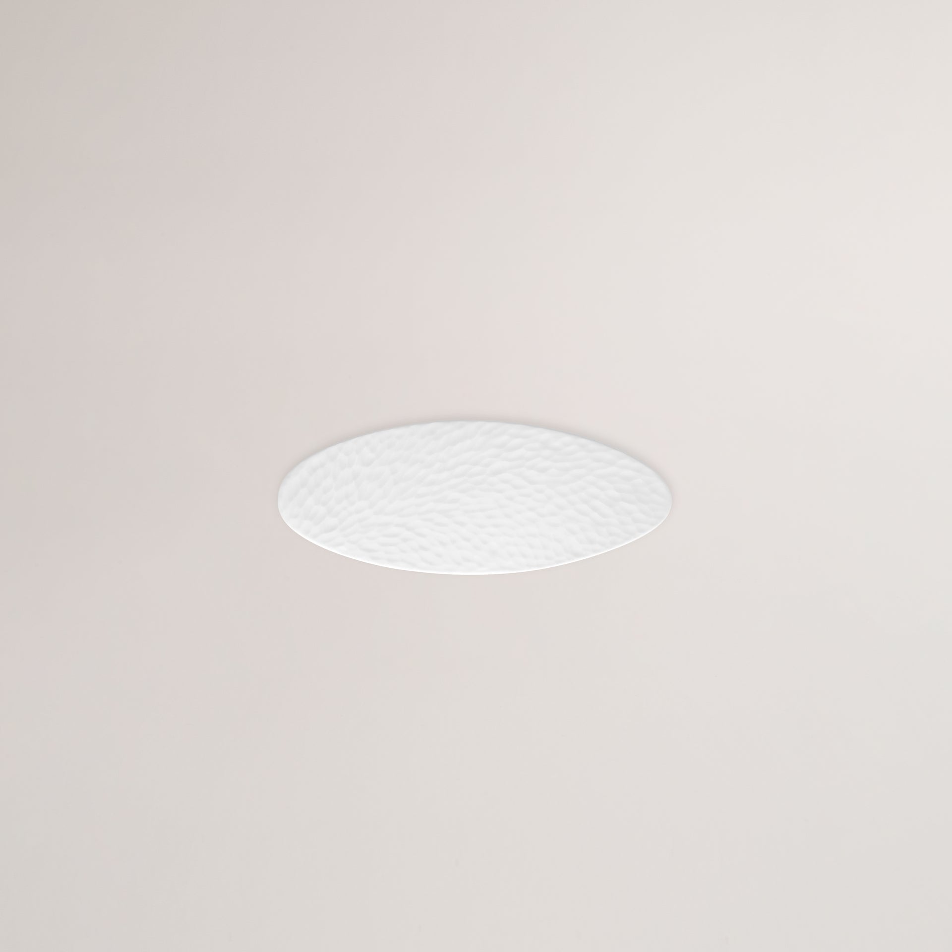 Handmade Limoges porcelain white oval dish