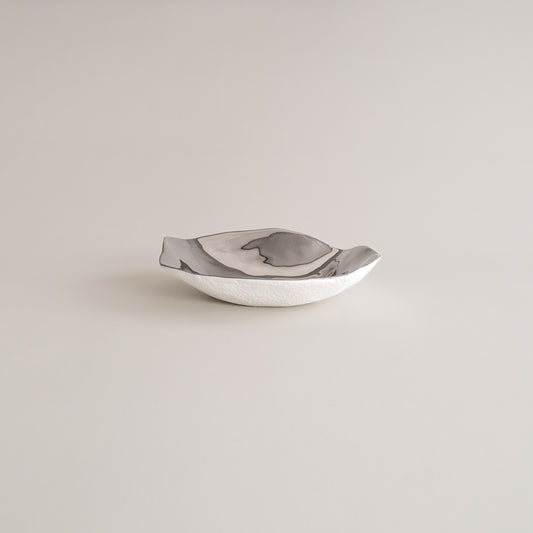 Set of 2 small plates / Indulge nº5 / Platinum