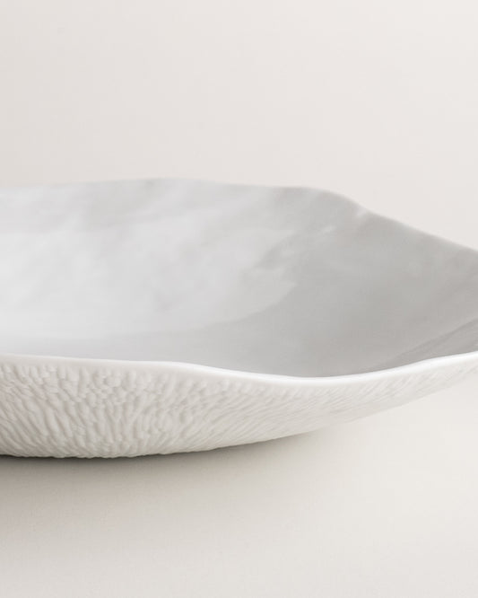 Indulge nº6 large dinner plate / white