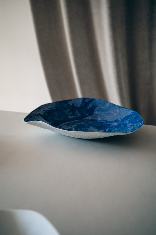 Set of 2 large dinner plates / Indulge nº6 / Aqua