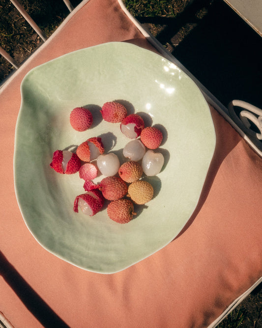Indulge nº6 grande assiette / vert jade