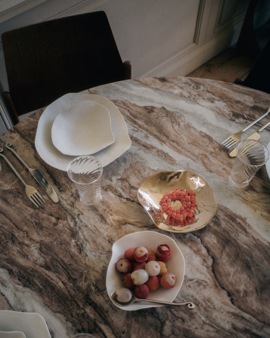 Indulge nº5 petite assiette / platine