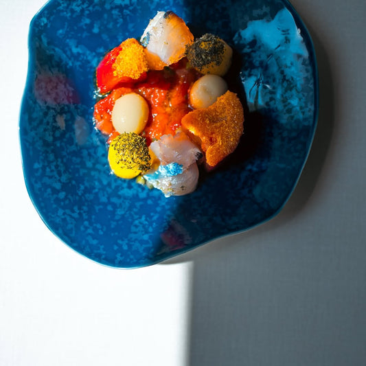 Set of 2 small plates / Indulge nº5 / Aqua